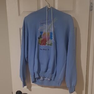 Blue Graphic Sweater